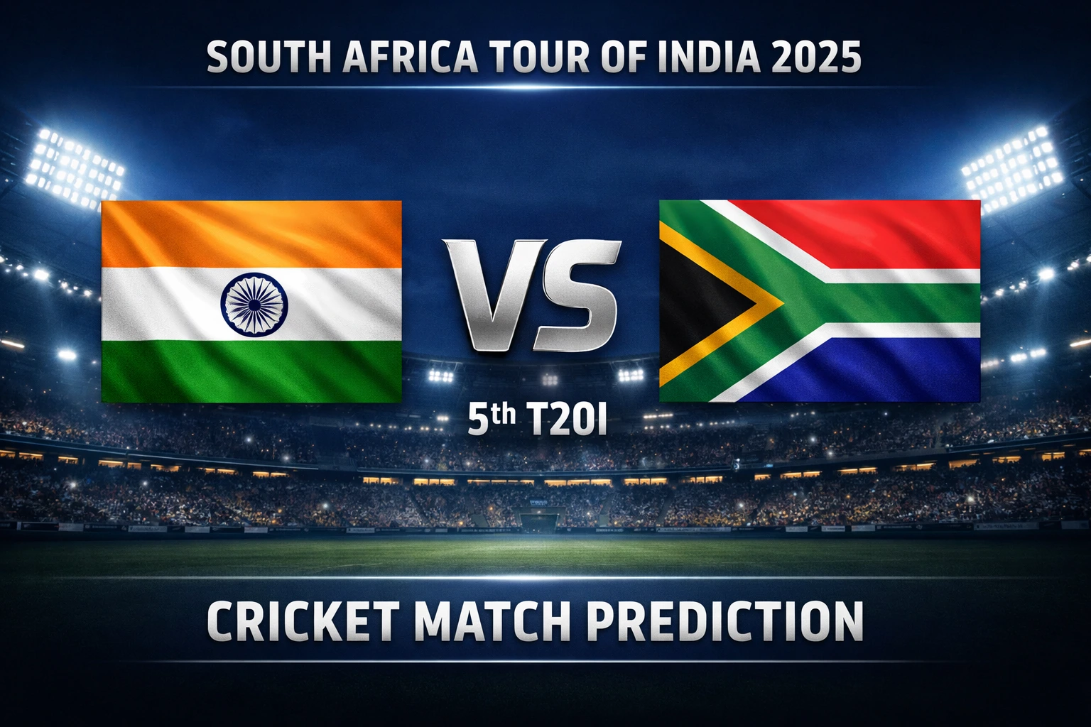 IND vs SA 5th T20 Match Prediction