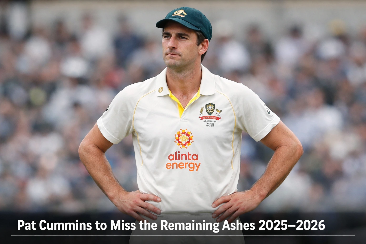 Pat Cummins Ruled Out of Remaining Ashes