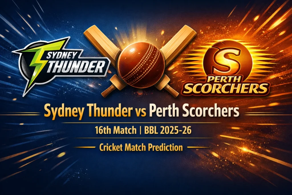SYT vs PRS BBL 16th match prediction