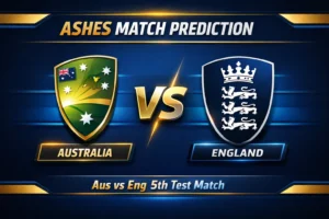 Read more about the article Ashes 2025-26: Australia vs England 5th Test Prediction, Betting Tips and Who will win the Test Match?