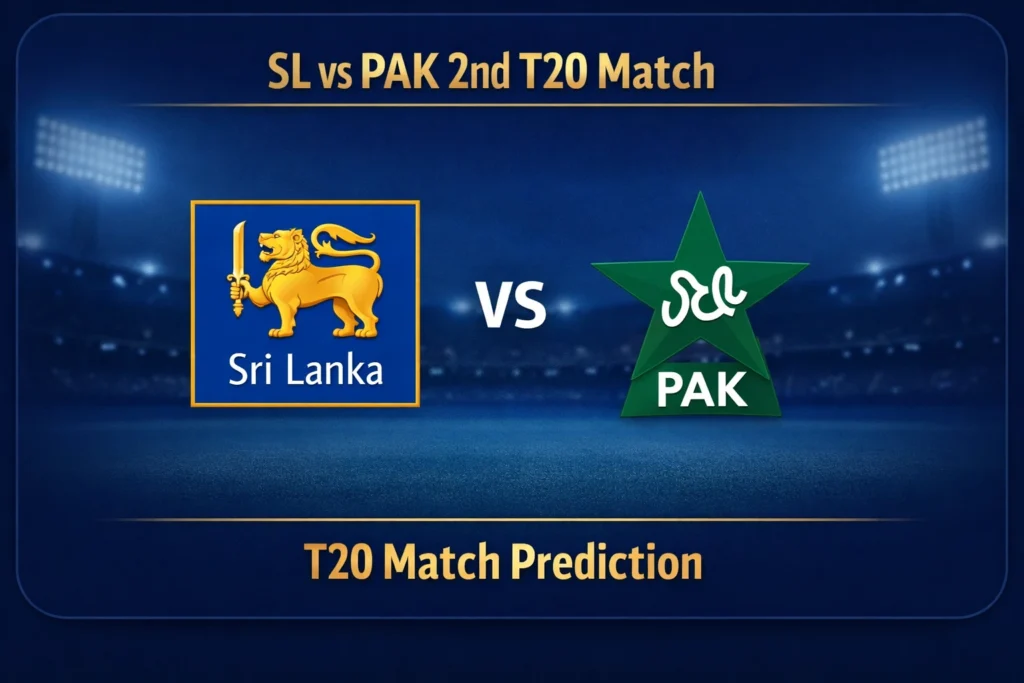 SL vs PAK 2nd T20 Match Prediction