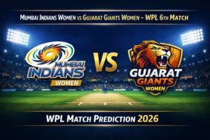 Read more about the article Mumbai Indians Women vs Gujarat Giants Women WPL 6th Match Prediction, Preview, Betting Tips and Who will win today’s match?