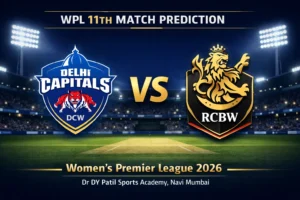 Read more about the article Delhi Capitals Women vs Royal Challengers Bengaluru Women WPL 11th Match Prediction, Betting Tips and Who will win today’s match?