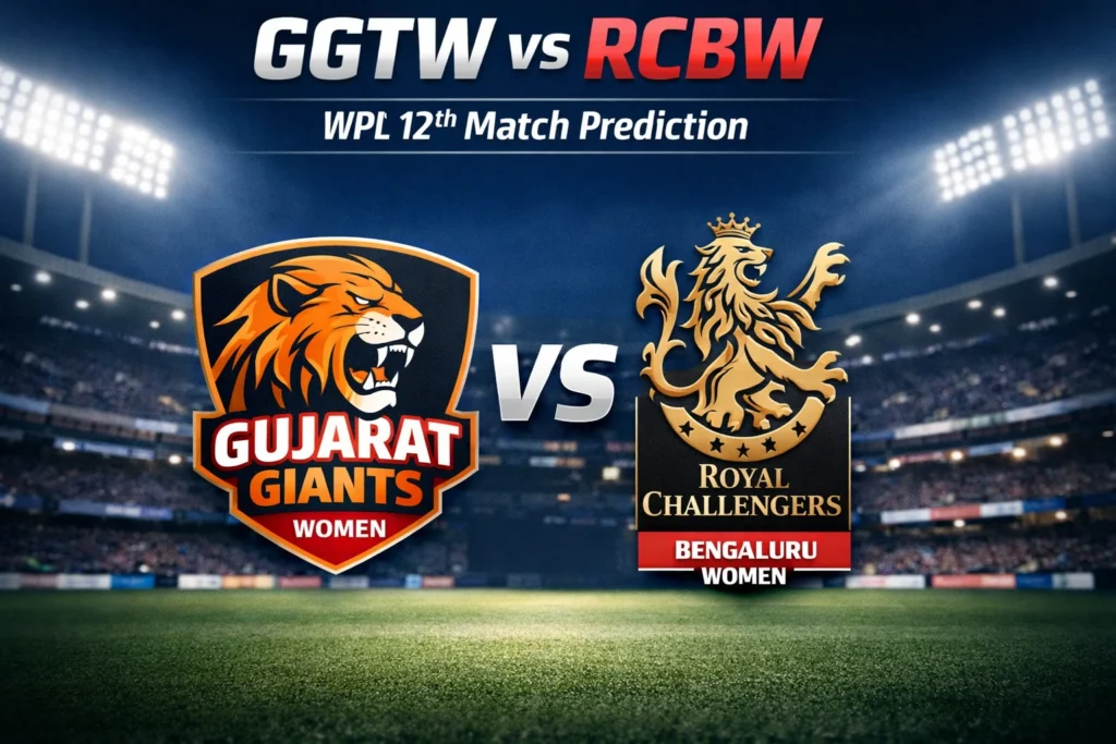 GGTW vs RCBW WPL 12th Match Prediction