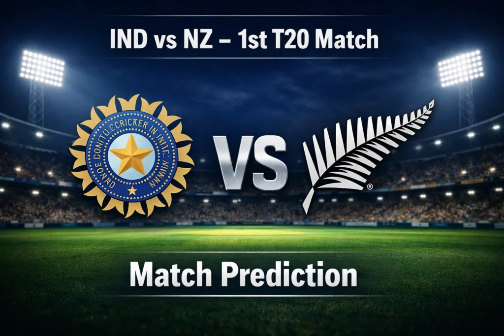 IND vs NZ 1st T20 match prediction
