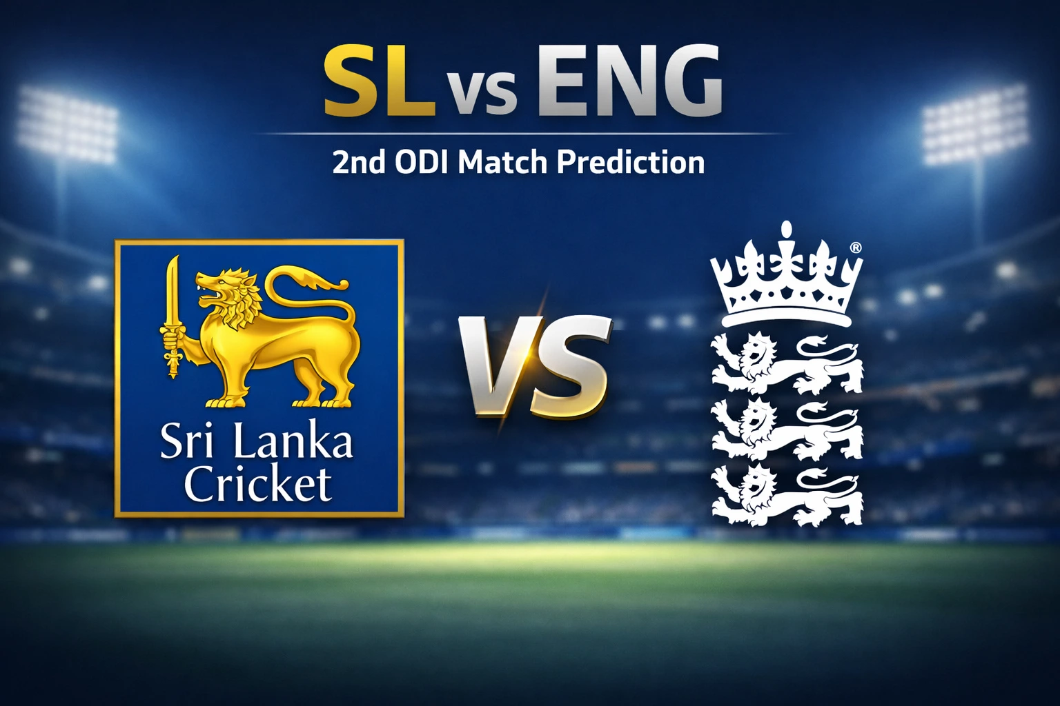 SL vs ENG 2nd ODI Match Prediction
