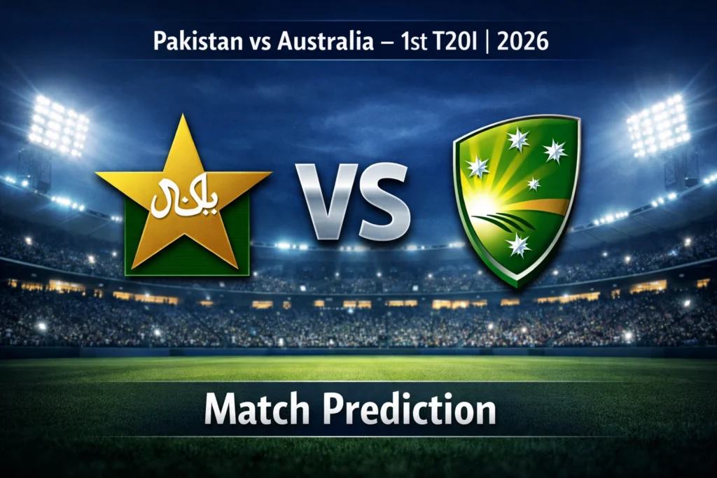 PAK vs AUS 1st T20 Match Prediction