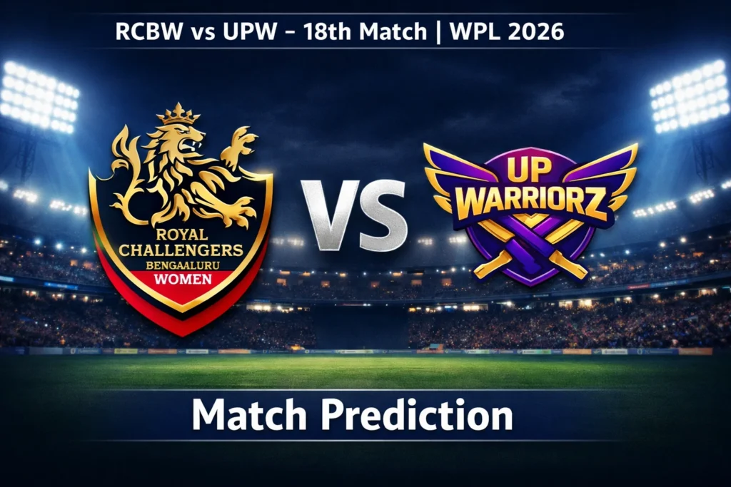 RCBW vs UPW WPL 18th Match Prediction