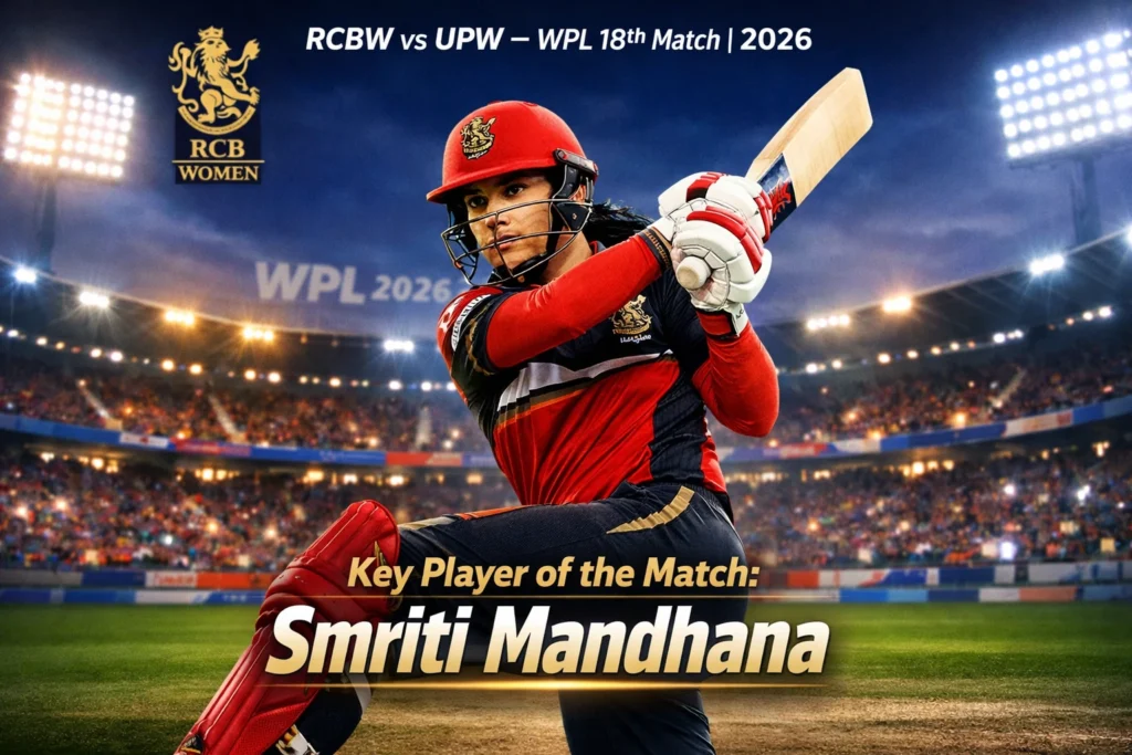 Key Player of the today match: Smriti Mandhana