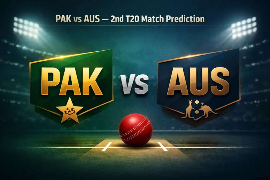PAK vs AUS 2nd T20 Match Prediction
