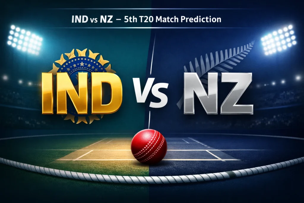 IND vs NZ 5th T20 Match Prediction