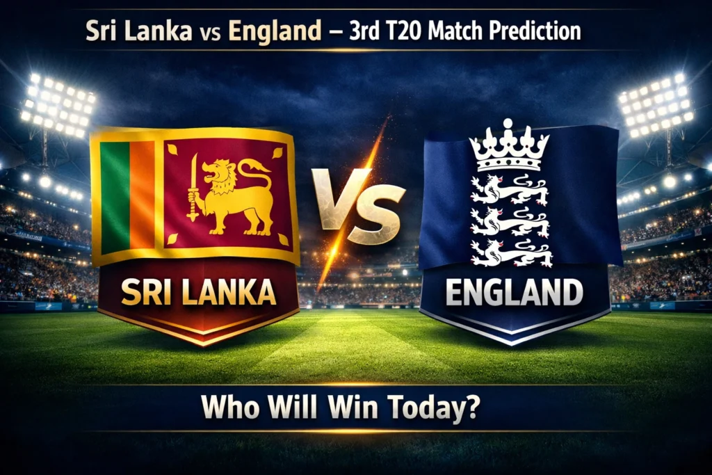 SL vs ENG 3rd T20 Match Prediction