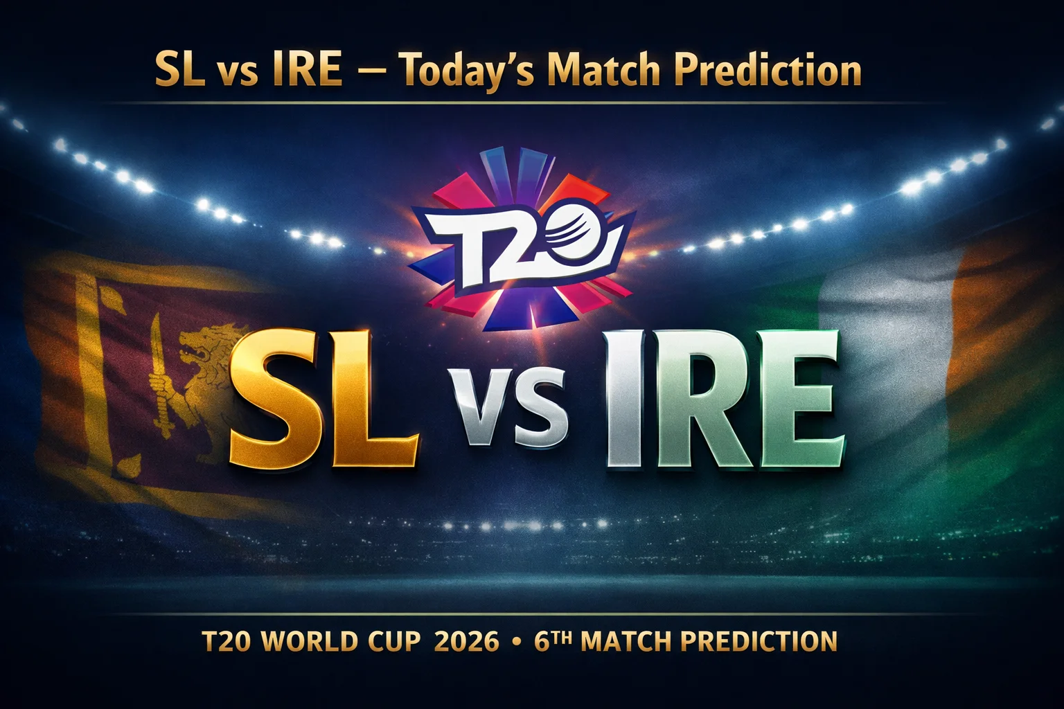 SL vs IRE 6th Match Prediction