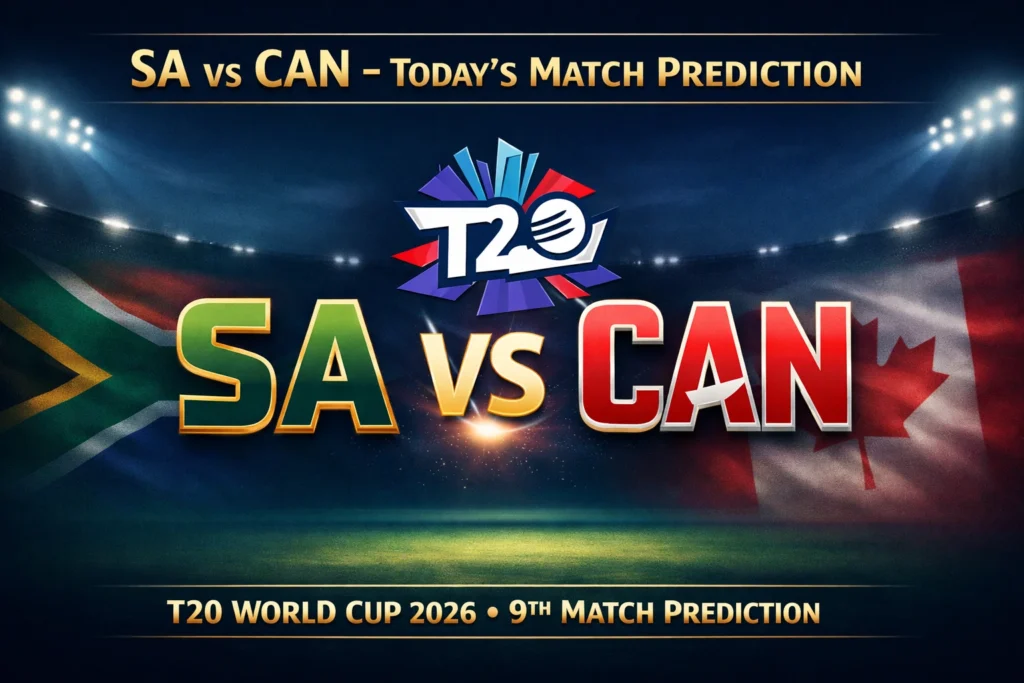 SA vs CAN 9th T20 WC Match Prediction