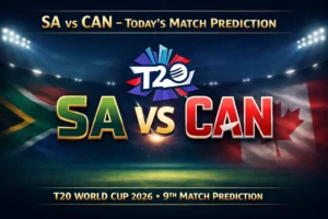 Read more about the article T20 WC 2026: Today’s South Africa vs Canada 9th Match Prediction, Preview, Betting Tips and Who will win today’s match between SA vs CAN?