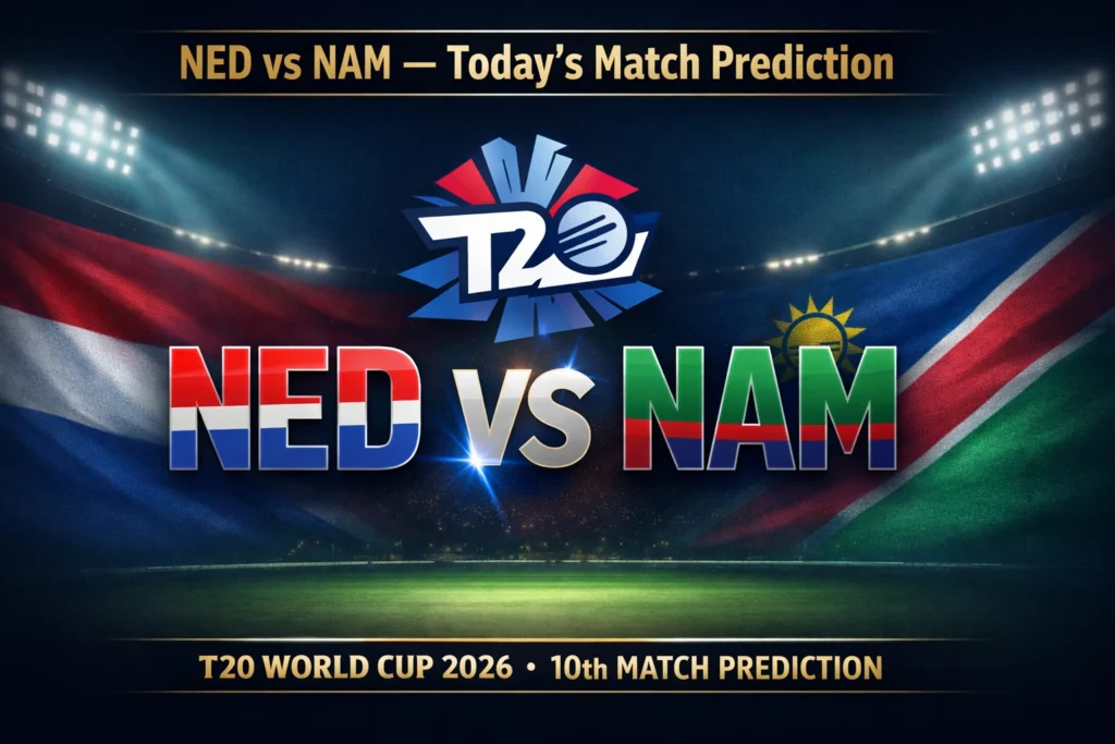 NED vs NAM 10th T20 WC Match Prediction