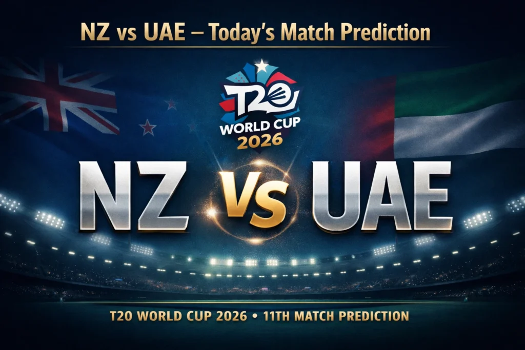 NZ vs UAE 11th T20 WC Match Prediction