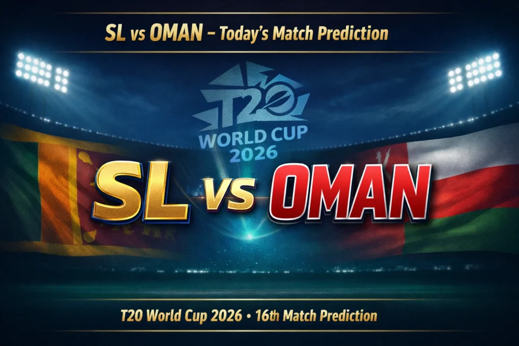 SL vs OMAN 16th T20 WC Match Prediction