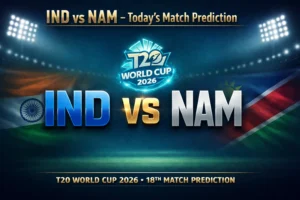 Read more about the article India vs Namibia 18th T20 WC Match Prediction, Preview, Betting Tips, and Who will win today’s match IND vs NAM?