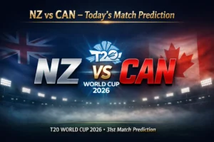 Read more about the article New Zealand vs Canada 31st T20 WC Match Prediction, Preview, Betting Tips, and Who will win today’s match?