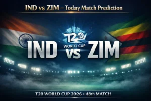 Read more about the article India vs Zimbabwe 48th T20 WC Match Prediction, Betting Insights, and Who will win today’s match between IND vs ZIM?
