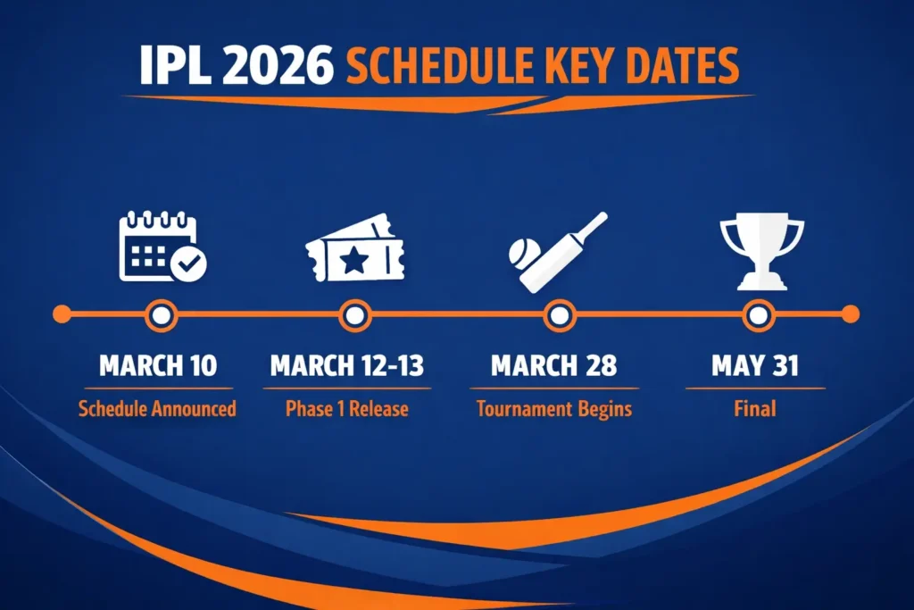 IPL 2026 Schedule