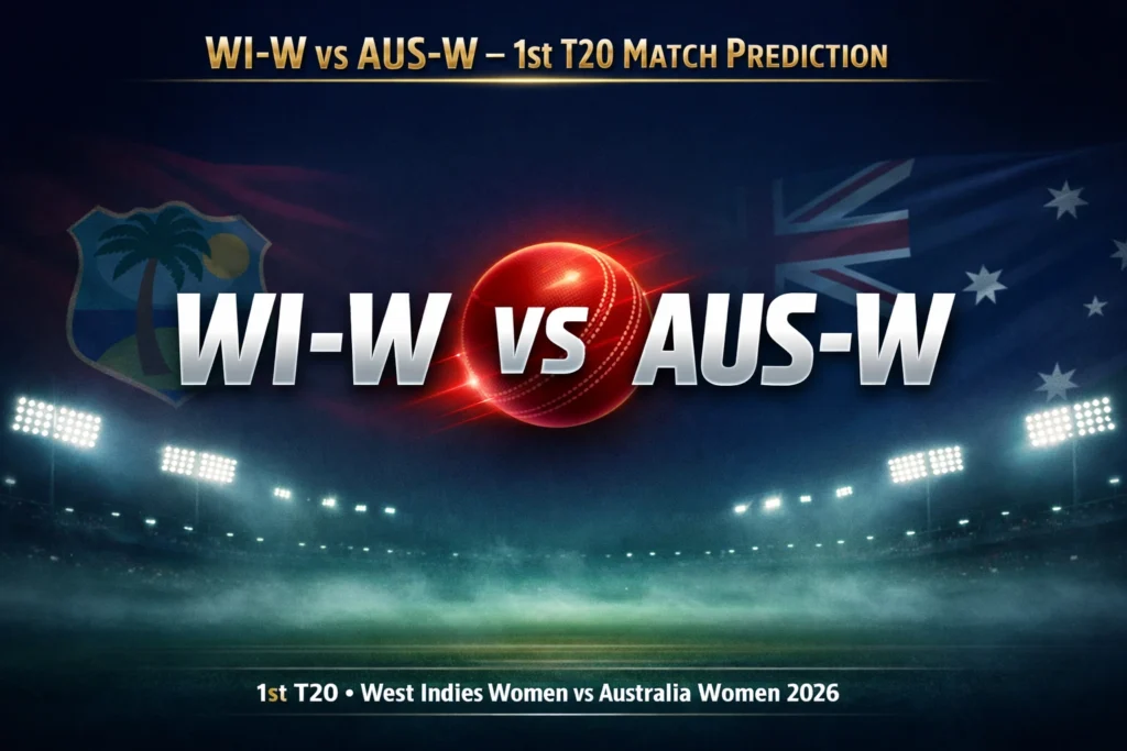 WI-W vs AUS-W 1st T20 match prediction