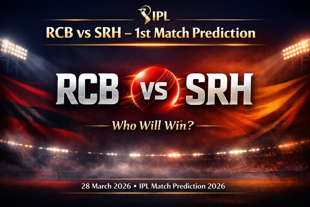RCB vs SRH today match prediction