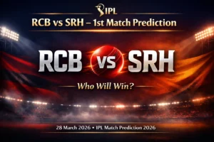 Read more about the article RCB vs SRH Match Prediction IPL 2026 1st Match | Who Will Win Today?