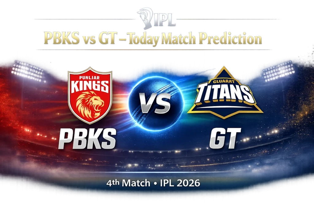 PBKS vs GT today match prediction