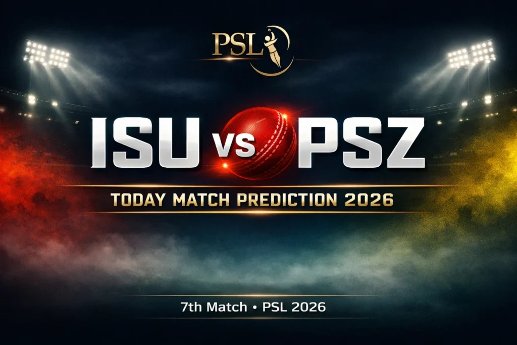 ISU vs PSZ Today Match Prediction