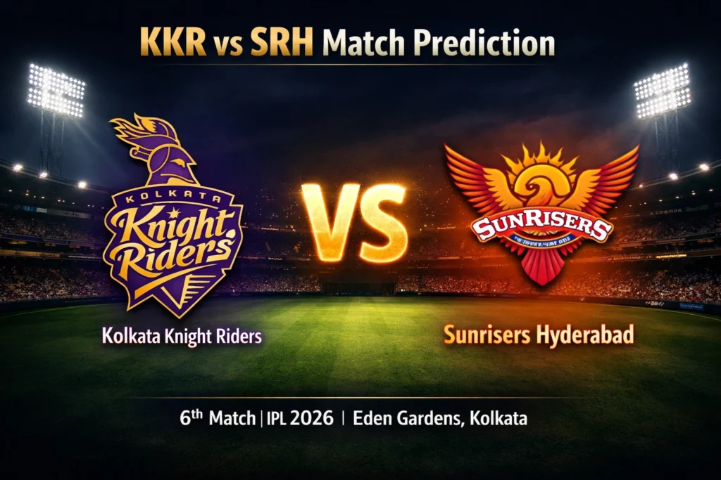 KKR vs SRH Today Match Prediction