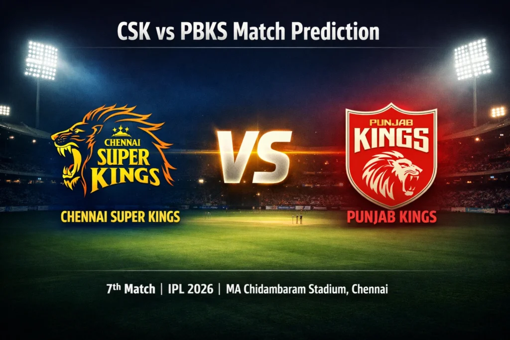 CSK vs PBKS Today Match Prediction