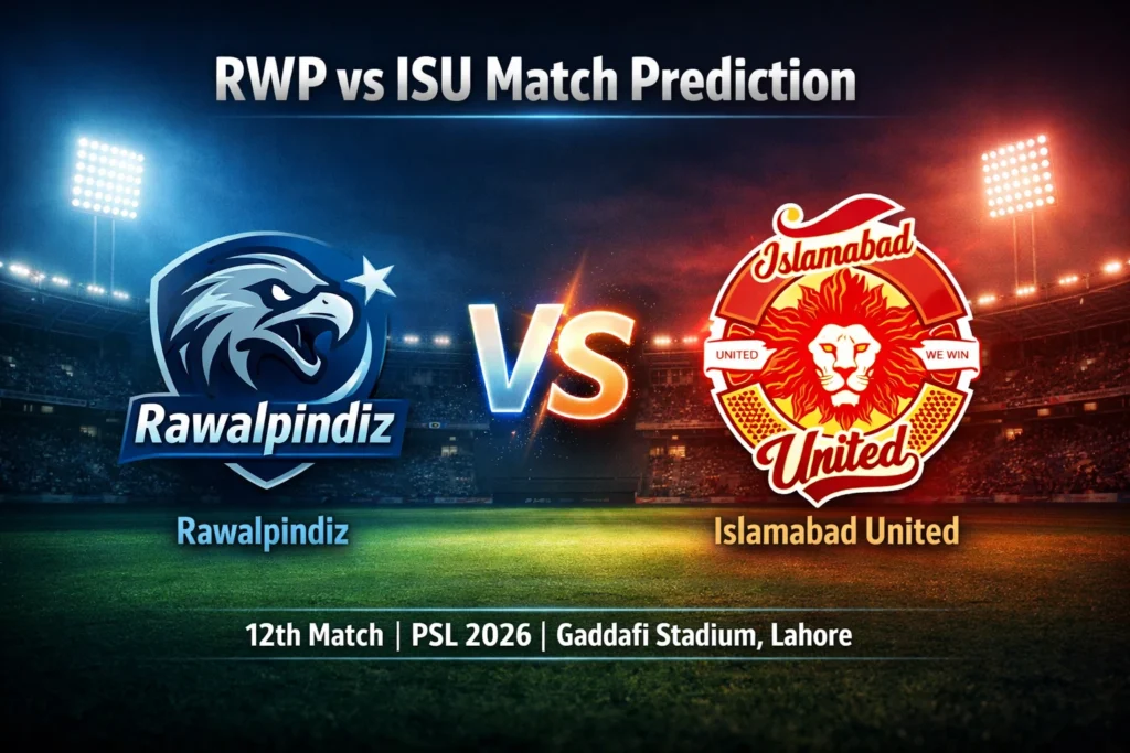 RWP vs ISU Today Match Prediction
