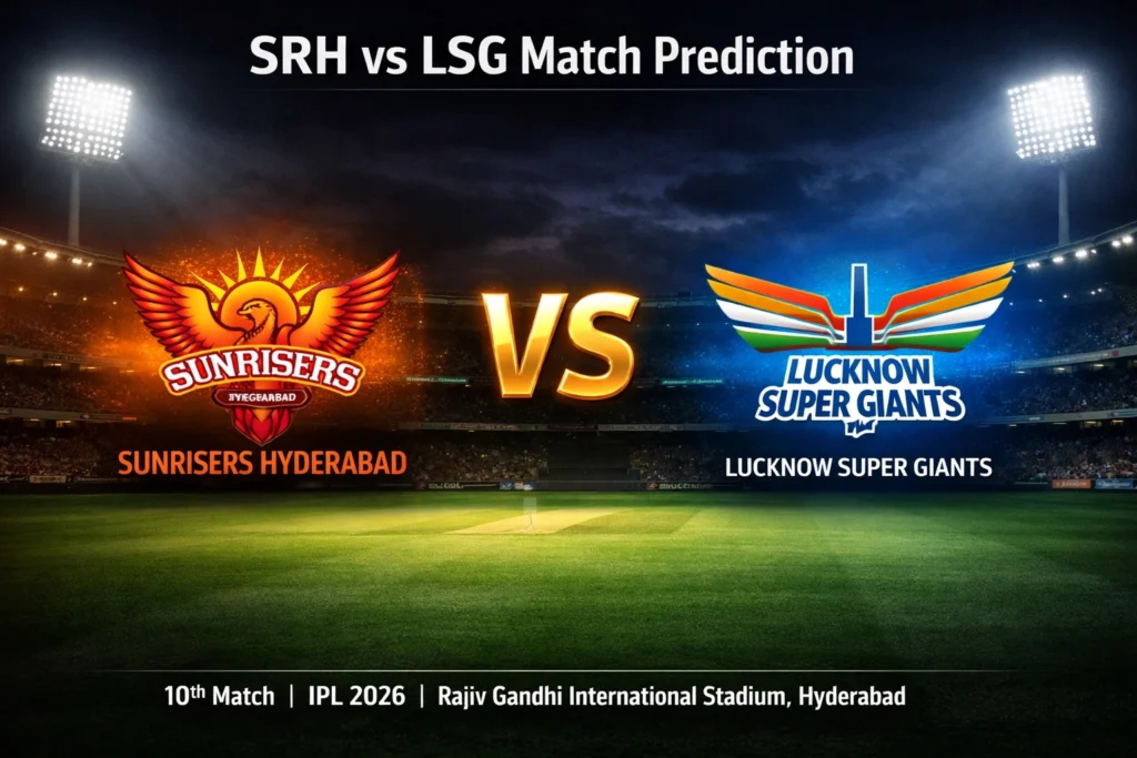 SRH vs LSG Today Prediction