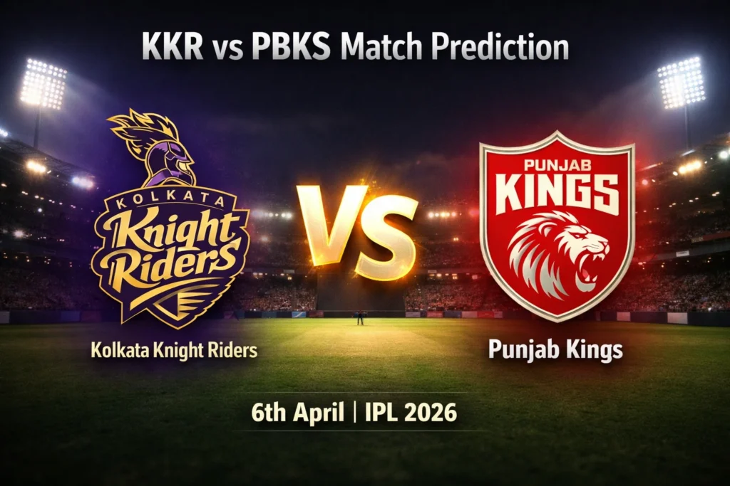KKR vs PBKS Today Prediction
