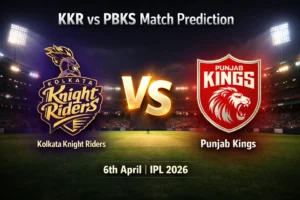 Read more about the article Match 12: KKR vs PBKS Today Match Prediction, Betting Tips and Who Will Win Today’s Match? IPL 2026