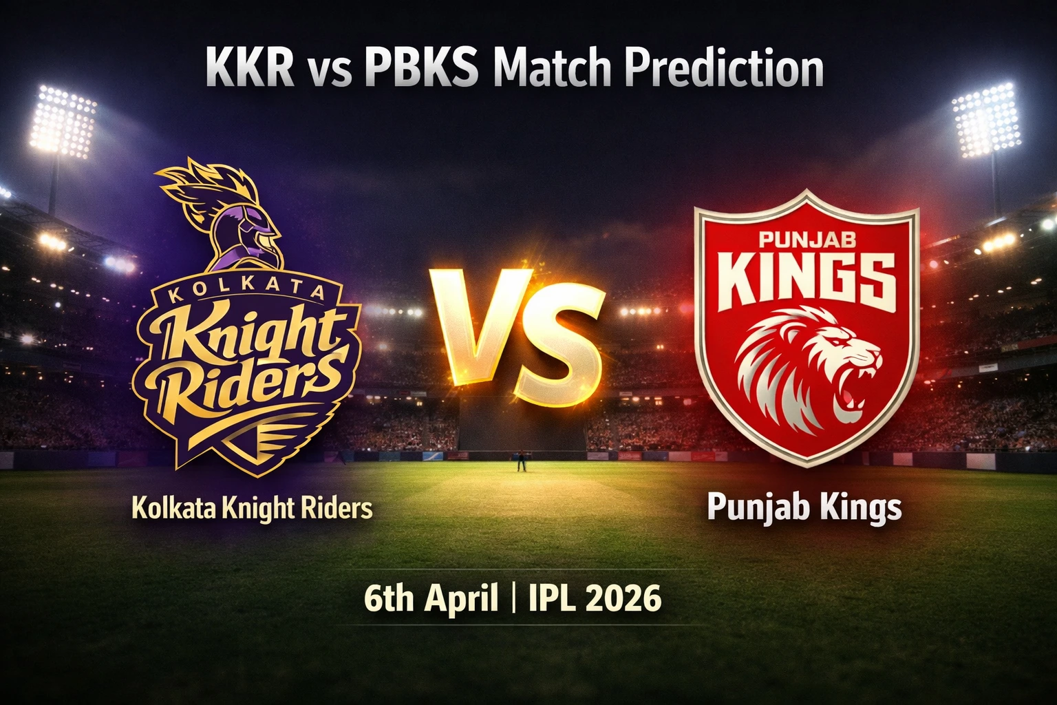 KKR vs PBKS Today Prediction