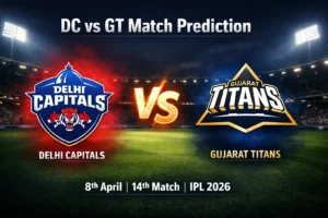 Read more about the article DC vs GT Today Match Prediction, Free Betting Tips, Pitch Report & Playing XI | Match 14, IPL 2026