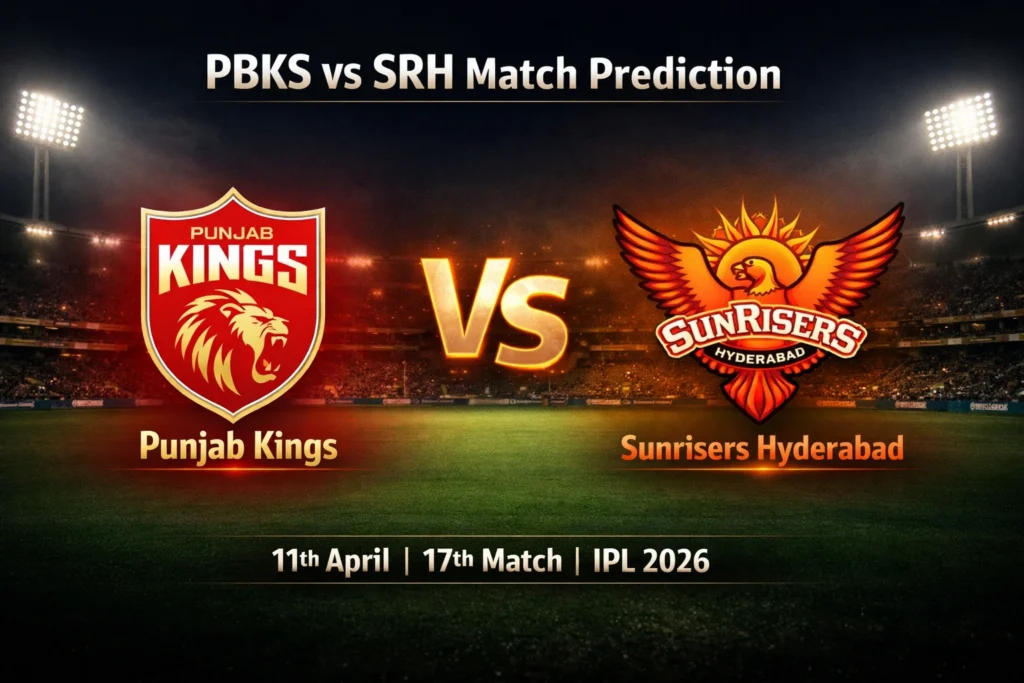 PBKS vs SRH Today Match Prediction