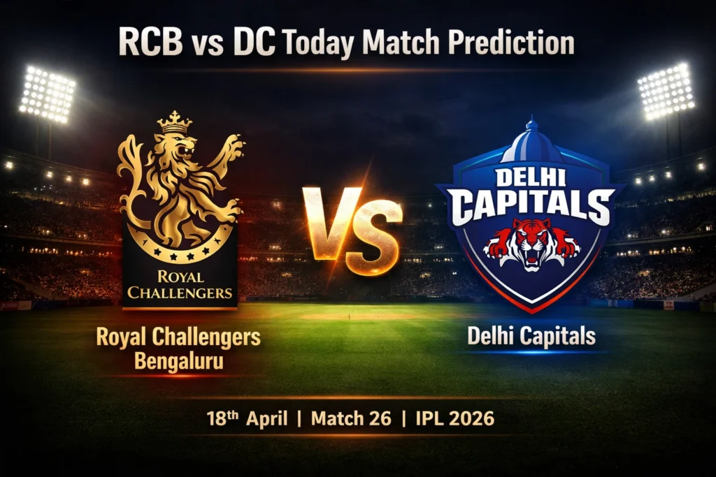 RCB vs DC Today Match Prediction