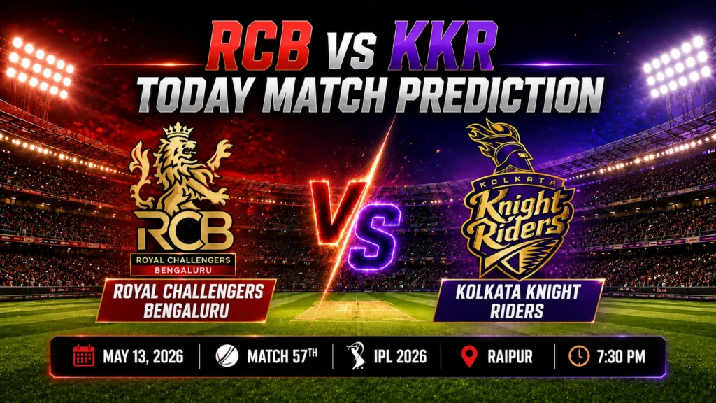 RCB vs KKR Match Prediction
