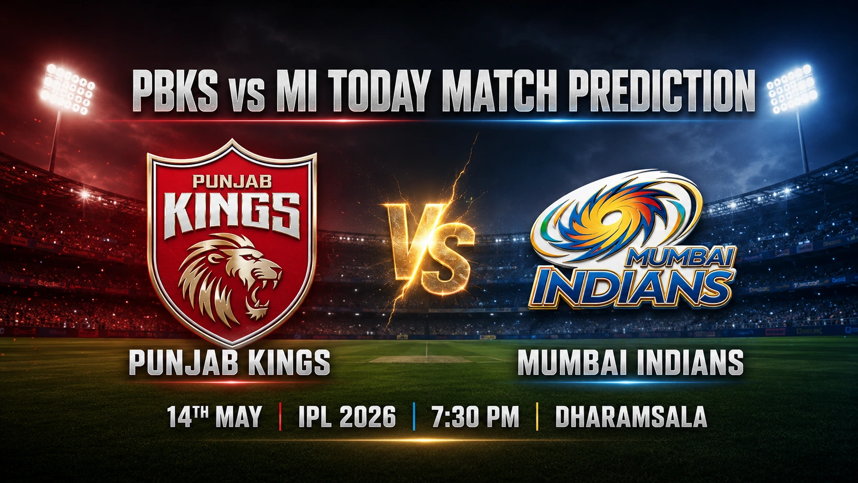 PBKS vs MI Today Match Prediction
