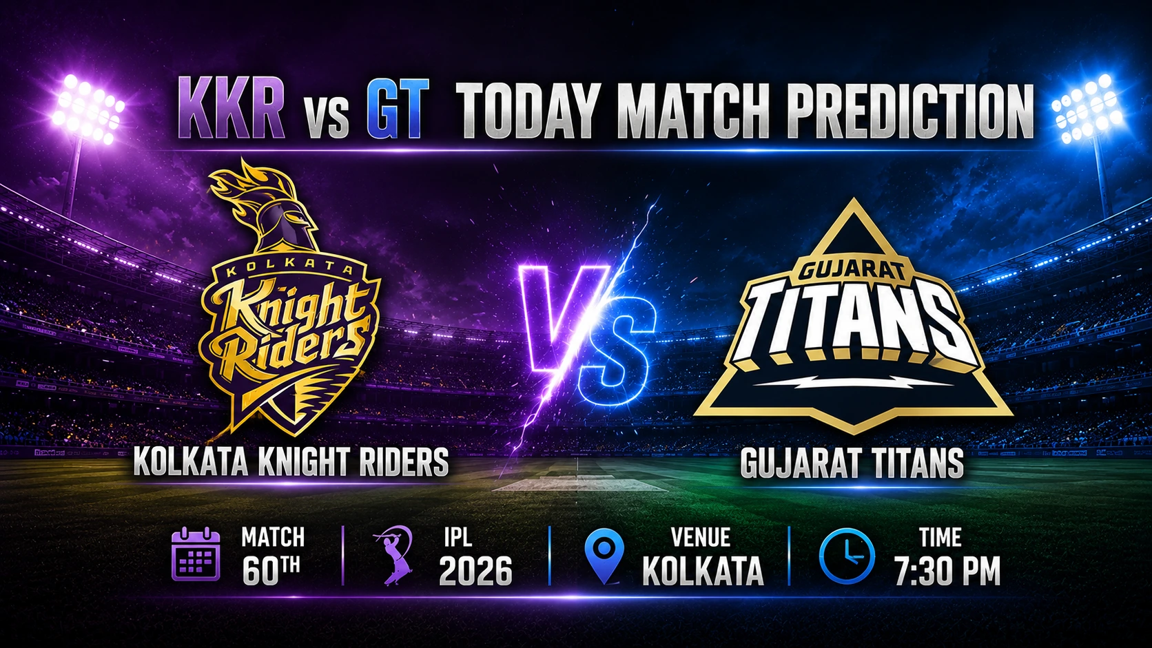 KKR vs GT Today Match Prediction