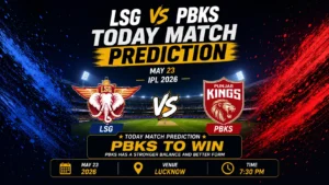 Read more about the article LSG vs PBKS Match 68 Prediction and Betting Tips | Who Will Win Today’s IPL 2026 Match?