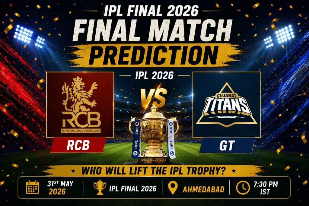 RCB vs GT Prediction Today