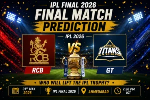 Read more about the article RCB vs GT Prediction Today – IPL 2026 Final, 31 May 2026 | Ahmedabad