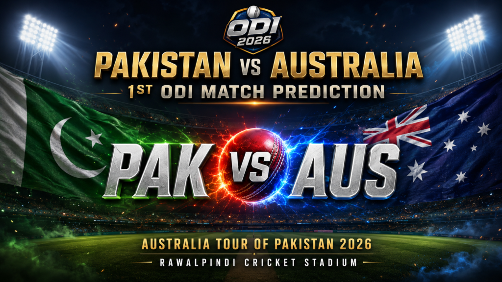 Pakistan vs Australia Match Prediction: 1st ODI, Australia Tour of Pakistan 2026 – Who Will Win Today’s ODI Match?