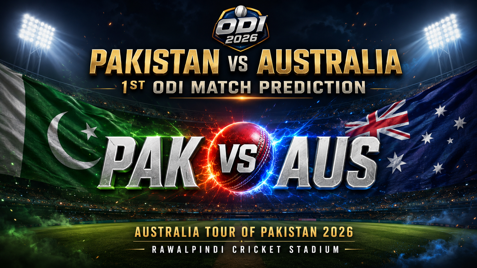 Pakistan vs Australia Match Prediction: 1st ODI, Australia Tour of Pakistan 2026 – Who Will Win Today’s ODI Match?