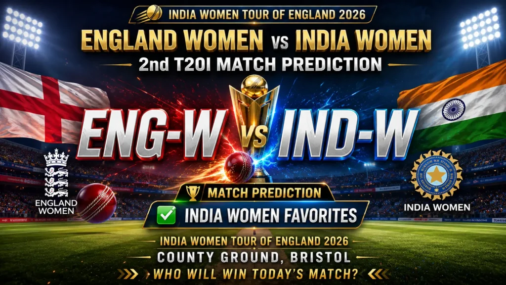 England Women vs India Women Match Prediction: 2nd T20I, India Women Tour of England 2026 – Who Will Win Today’s Match?